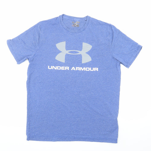 Under Armour Men's Blue Short Sleeve T-Shirt, M