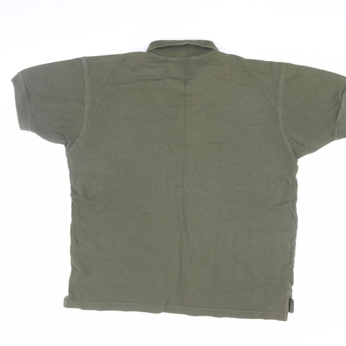 Peter Storm Men's Green Polo Shirt - Small, Casual Style