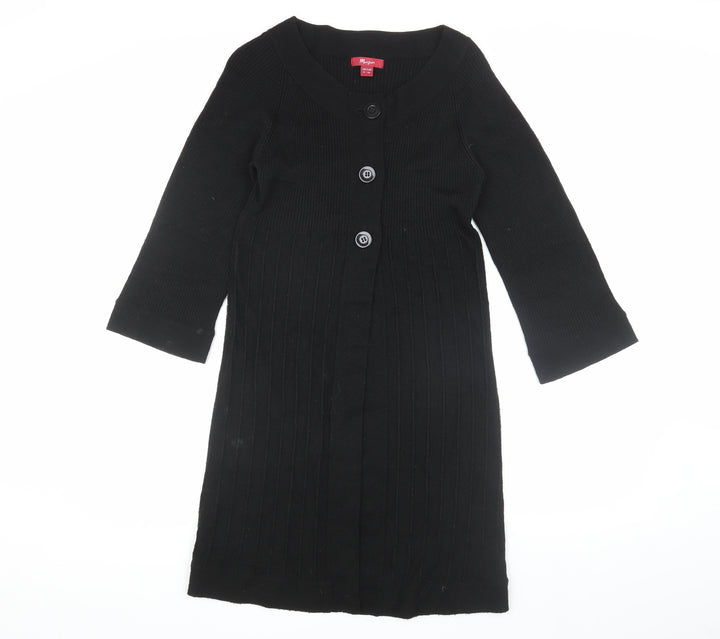 Monsoon Women's Black Knit Dress, Size 8