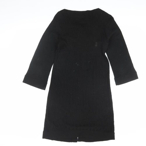 Monsoon Women's Black Knit Dress, Size 8