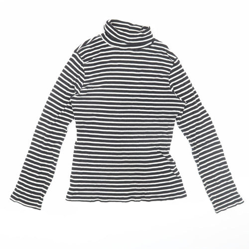 Brave Soul Women's Striped Long Sleeve T-Shirt M