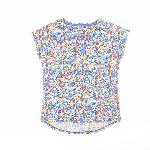 Marks and Spencer Floral Women's T-Shirt Multicoloured Size 8