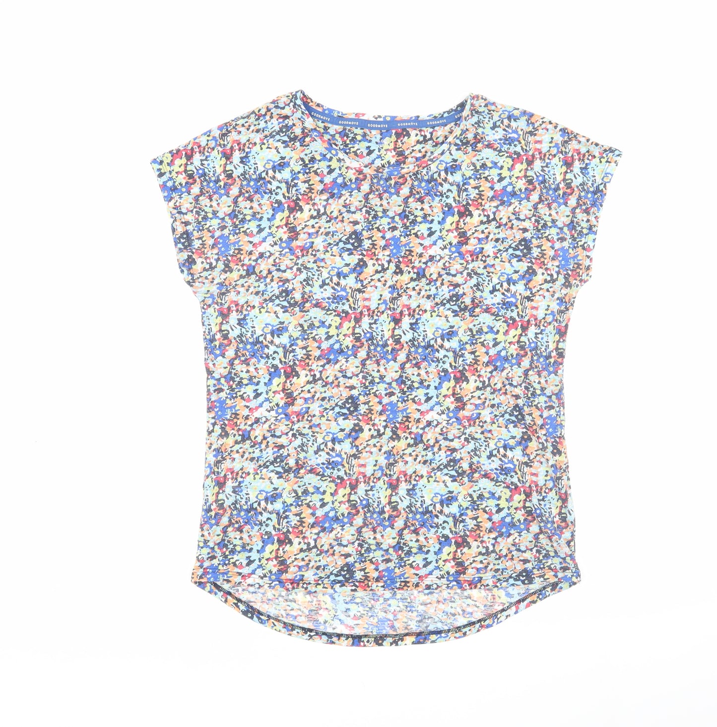 Marks and Spencer Floral Women's T-Shirt Multicoloured Size 8