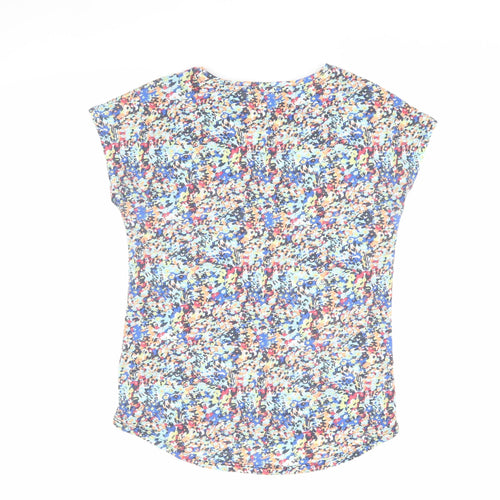 Marks and Spencer Floral Women's T-Shirt Multicoloured Size 8