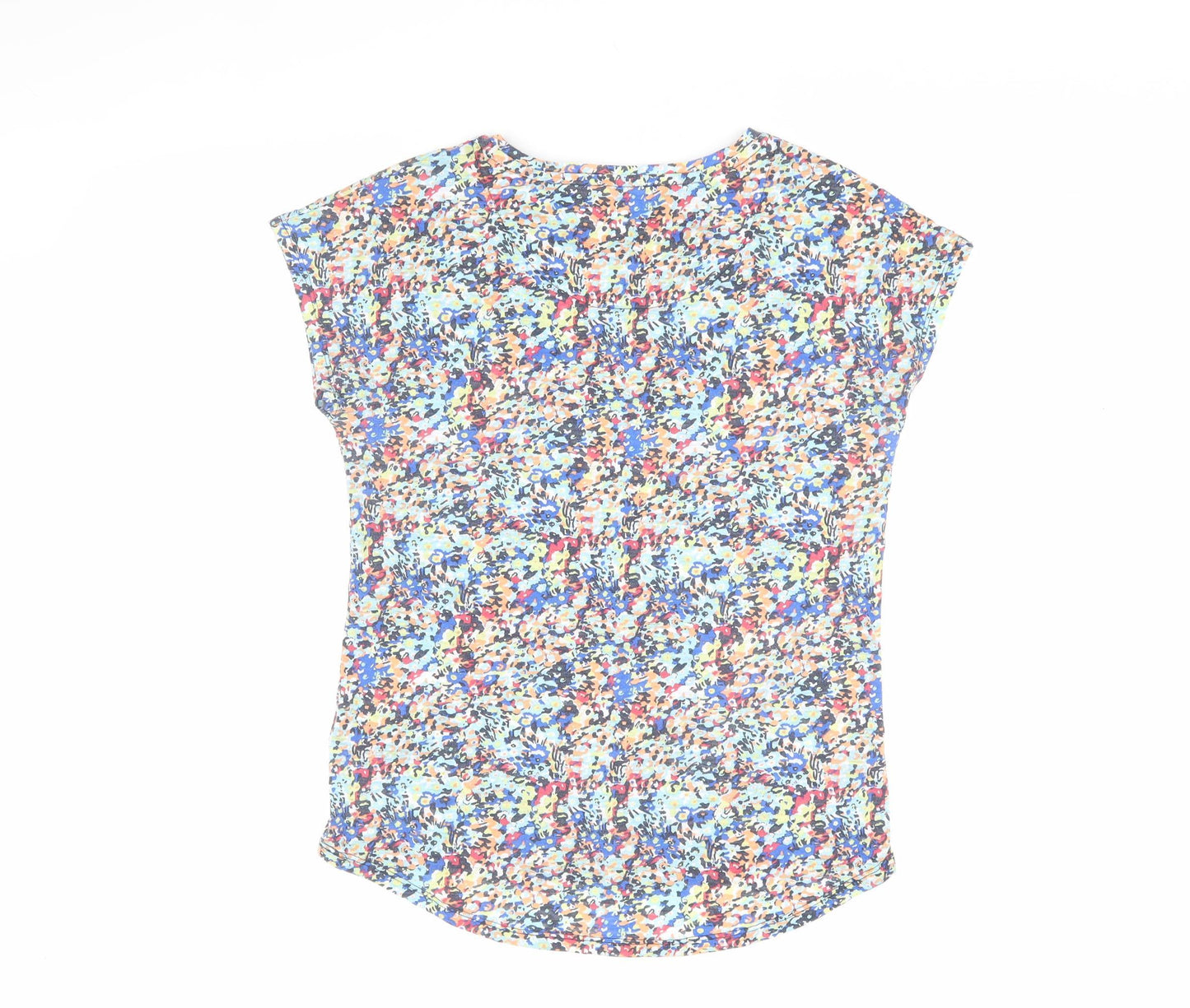 Marks and Spencer Floral Women's T-Shirt Multicoloured Size 8