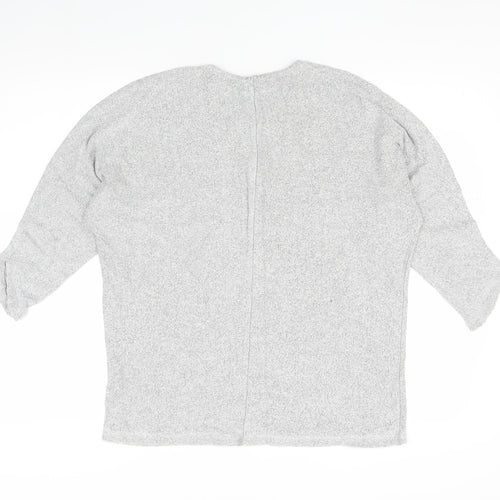 Hopper & Lace Grey Women's Knit Top Size 10