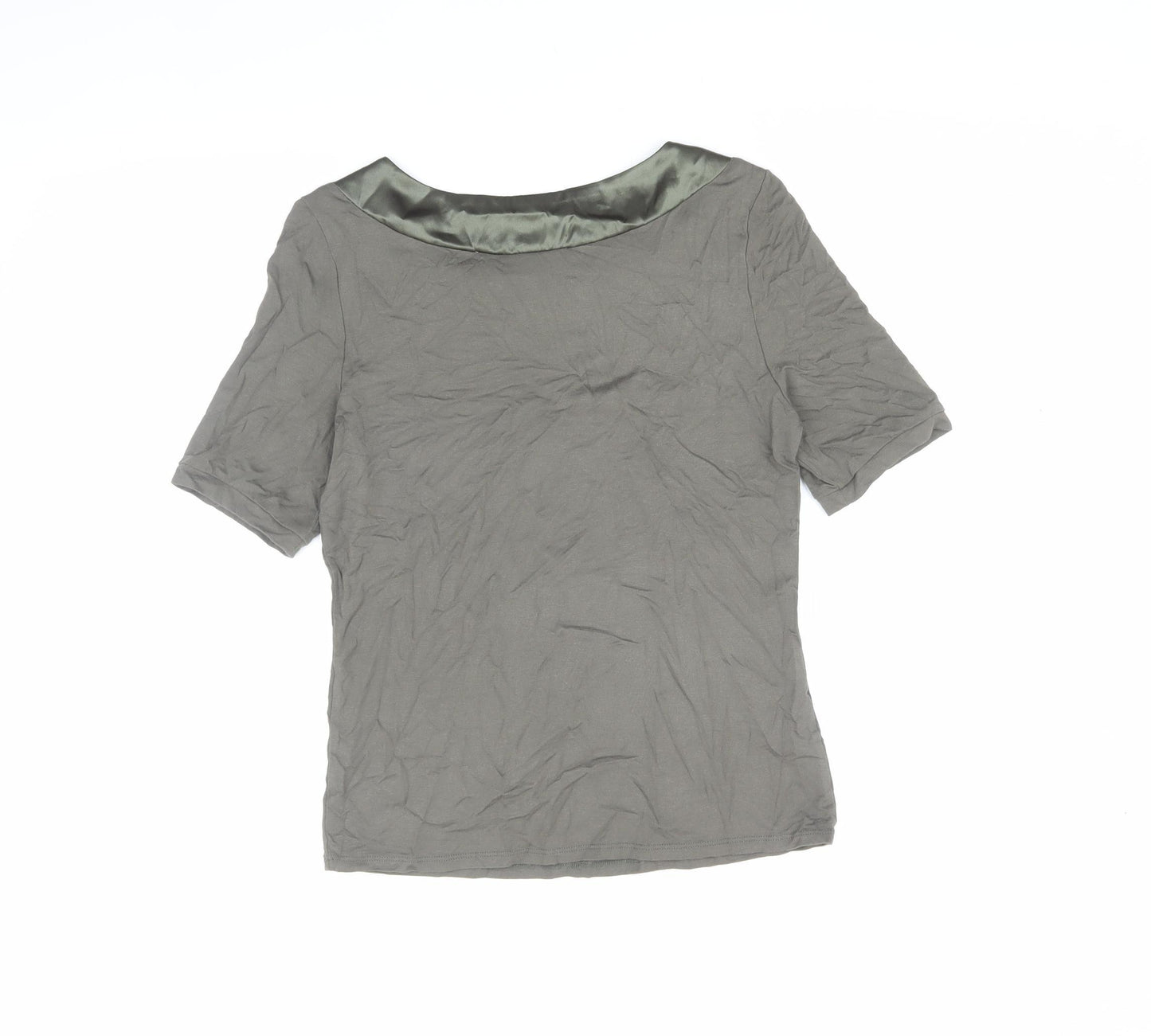 Viyella Women's Green Beaded T-Shirt S