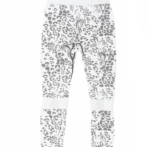 ASOS Women's Grey Animal Print Leggings S