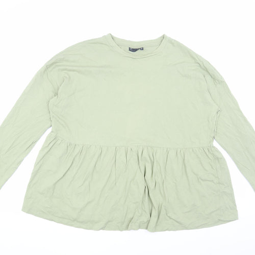 ASOS DESIGN Women's Green Tunic Blouse Size 14