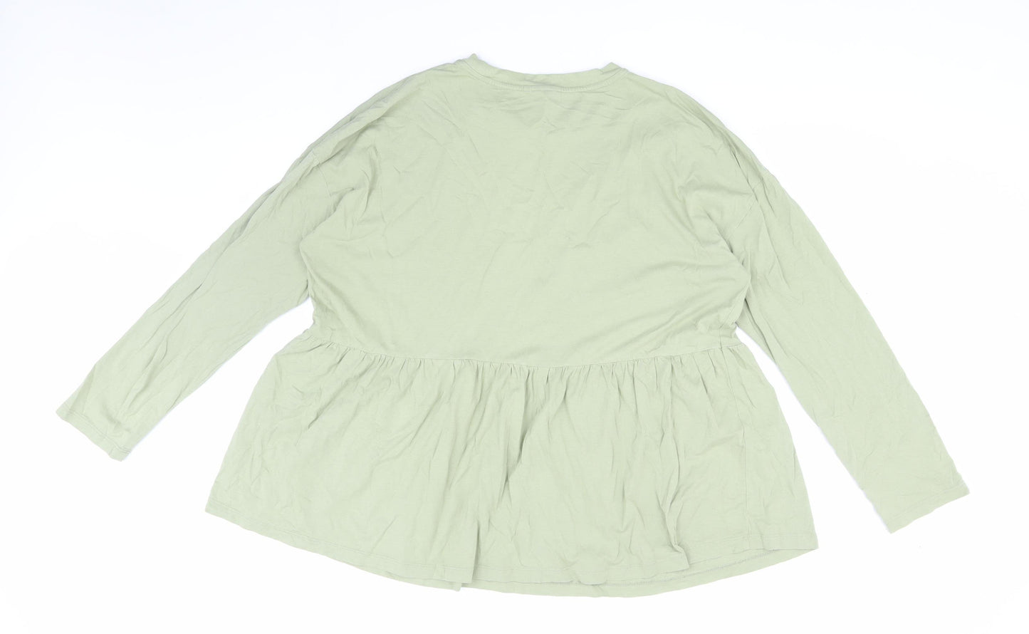 ASOS DESIGN Women's Green Tunic Blouse Size 14