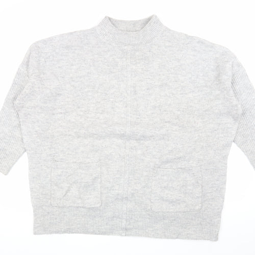 Marks and Spencer Women's Grey Pullover Jumper XL