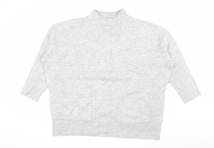 Marks and Spencer Women's Grey Pullover Jumper XL