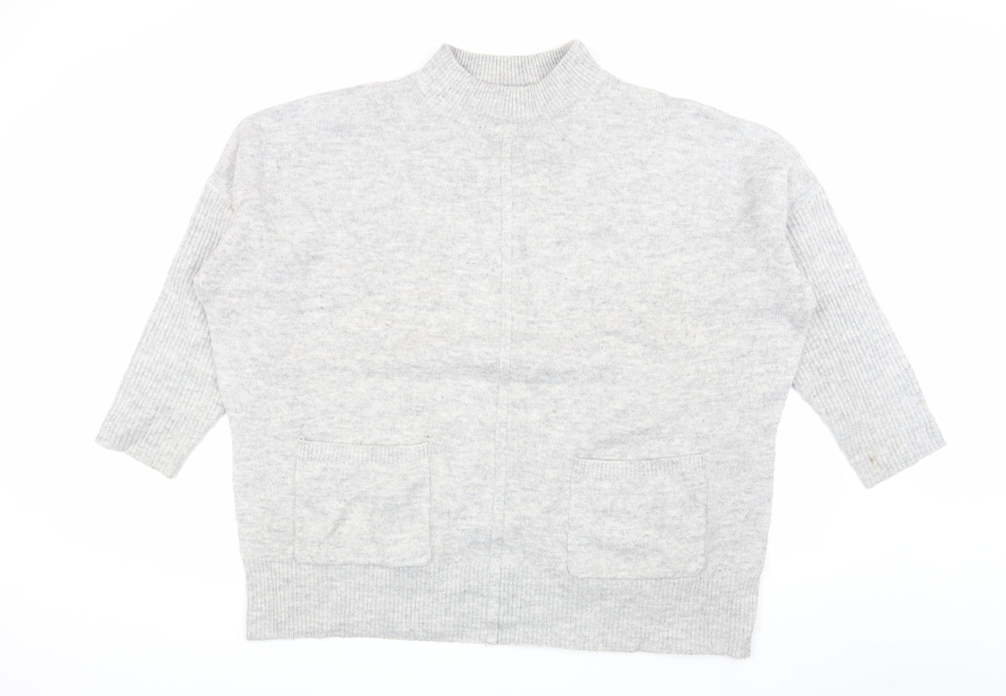 Marks and Spencer Women's Grey Pullover Jumper XL