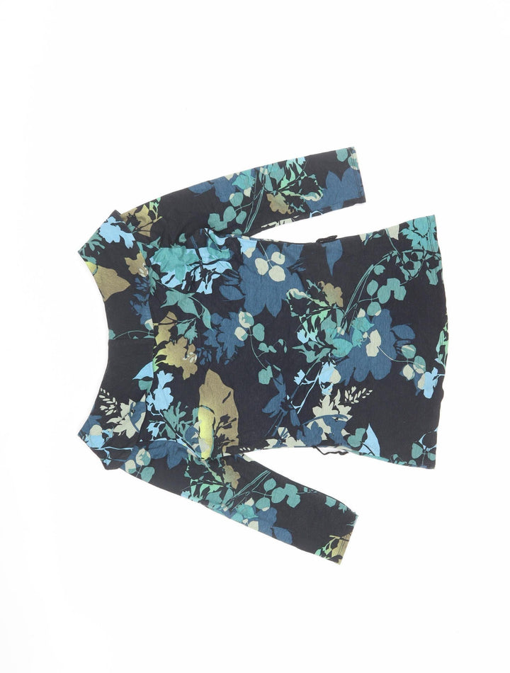 Wallis Women's Floral Boat Neck T-Shirt Size 8