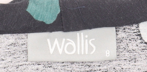 Wallis Women's Floral Boat Neck T-Shirt Size 8