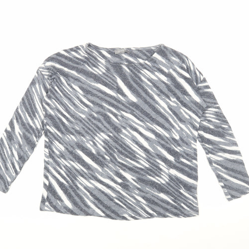 Principles Women's Multicoloured Animal Print Top, Size 14