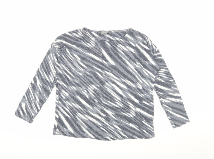 Principles Women's Multicoloured Animal Print Top, Size 14