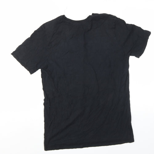 Nike Men's Black Medium Crew Neck Athletic T-Shirt