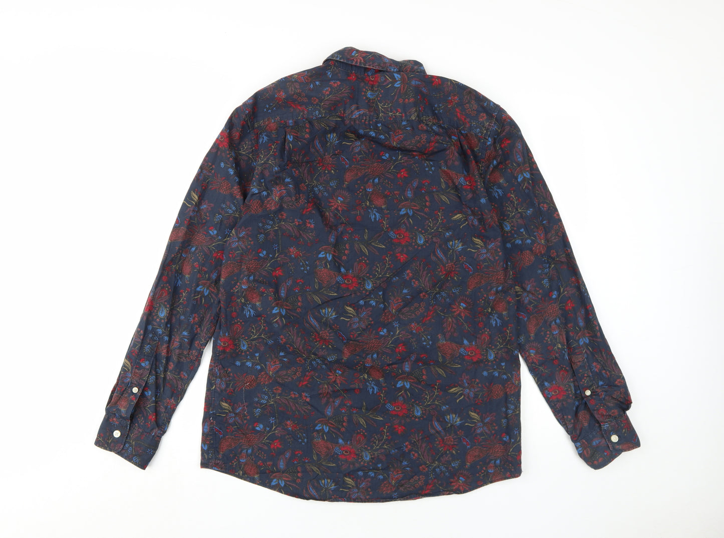 Jack Wills Men's Multicoloured Floral Shirt M