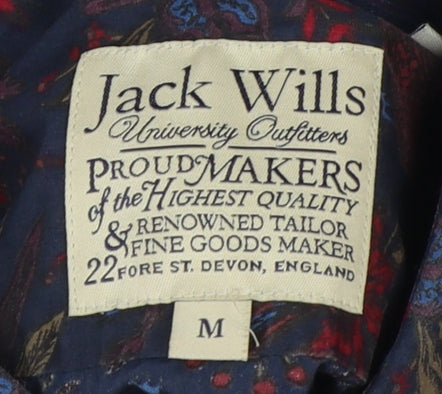 Jack Wills Men's Multicoloured Floral Shirt M