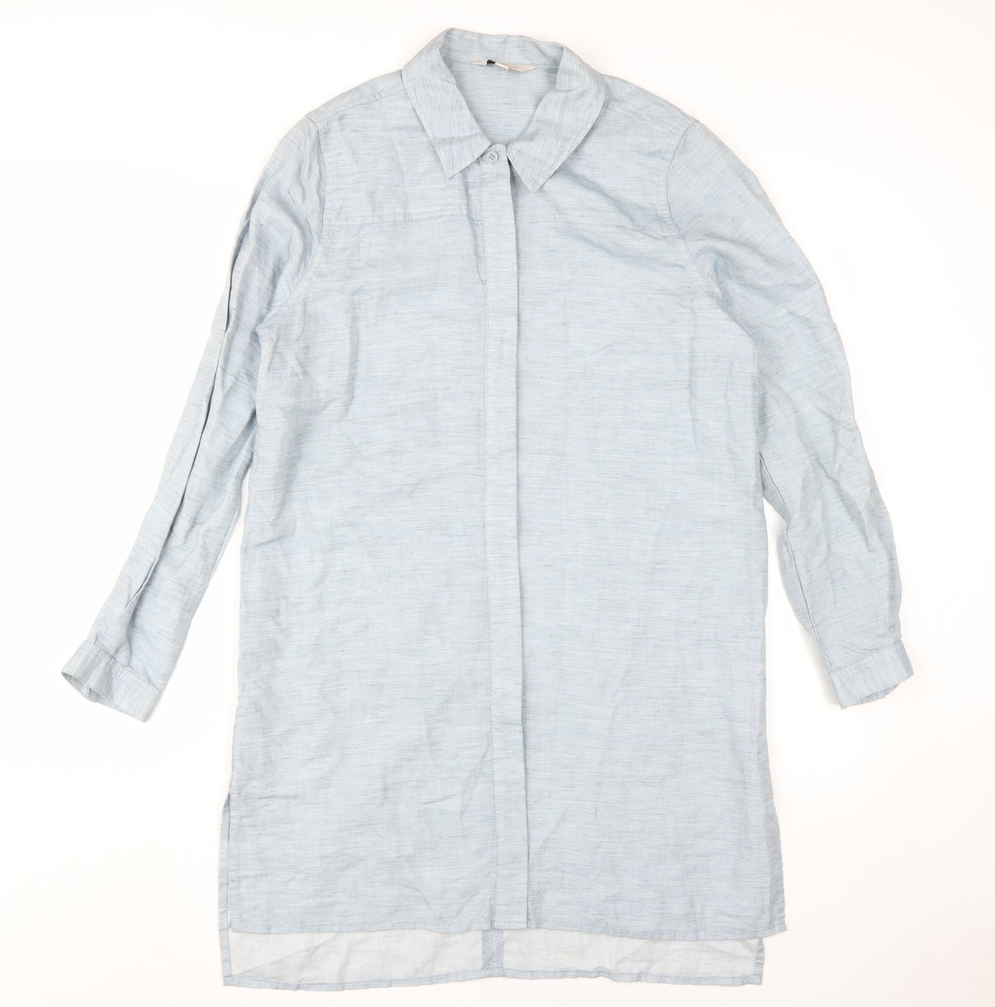 French Connection Women's Blue Shirt Dress S