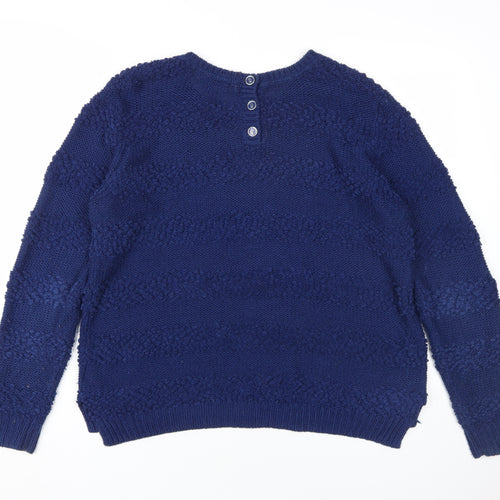 Red Herring Women's Blue Pullover Jumper, S, Crew Neck