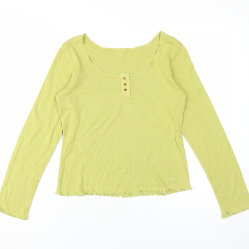 Marks and Spencer Women's Green T-Shirt Size 12