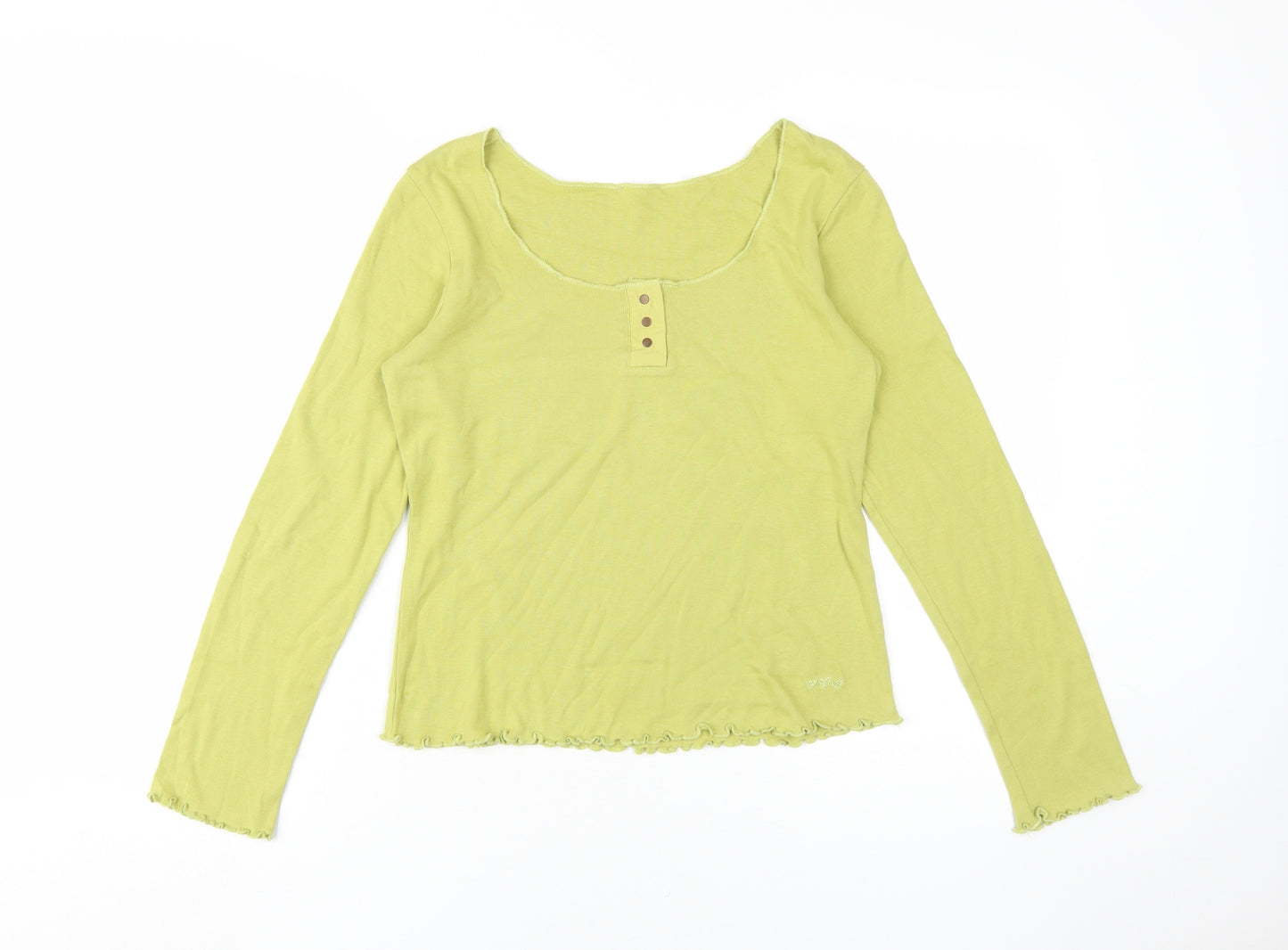 Marks and Spencer Women's Green T-Shirt Size 12