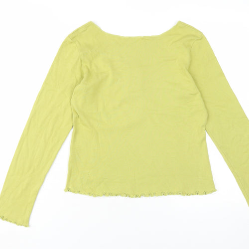 Marks and Spencer Women's Green T-Shirt Size 12