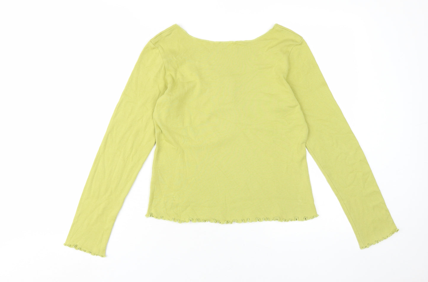 Marks and Spencer Women's Green T-Shirt Size 12