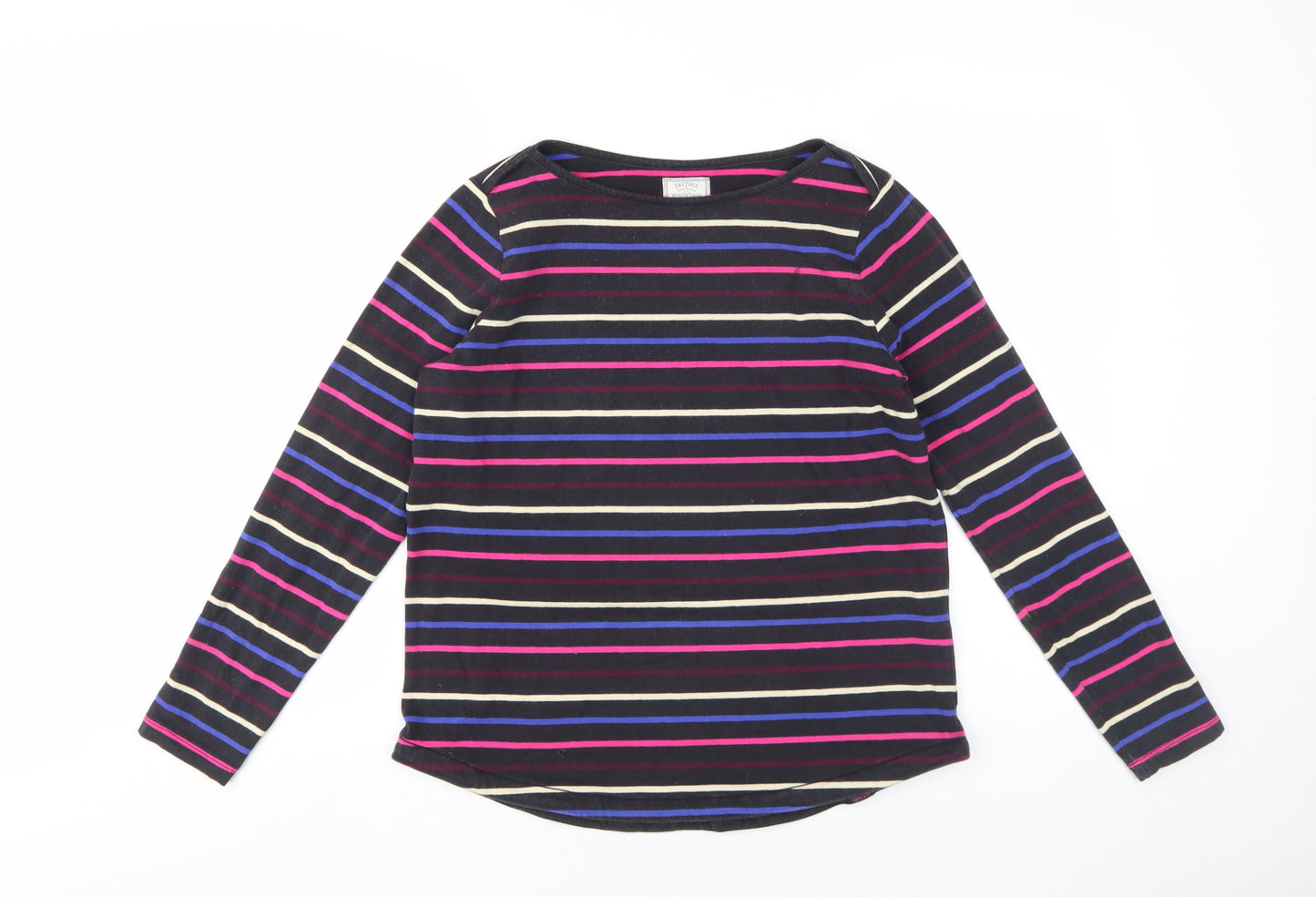 Fat Face Women's Multicoloured Striped T-Shirt 12
