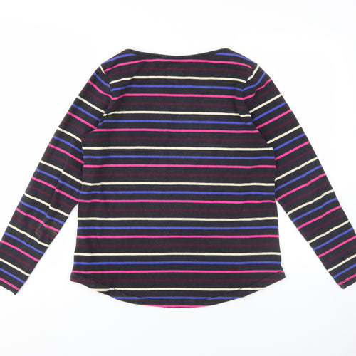 Fat Face Women's Multicoloured Striped T-Shirt 12