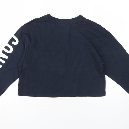 Basic Needs Girls Black Long Sleeve T-Shirt 11-12Y