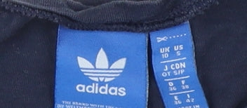 Adidas Women's Blue Casual Crew Neck T-Shirt Size 10