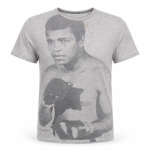 ALI Sports Graphic Men’s Grey T-Shirt - Small