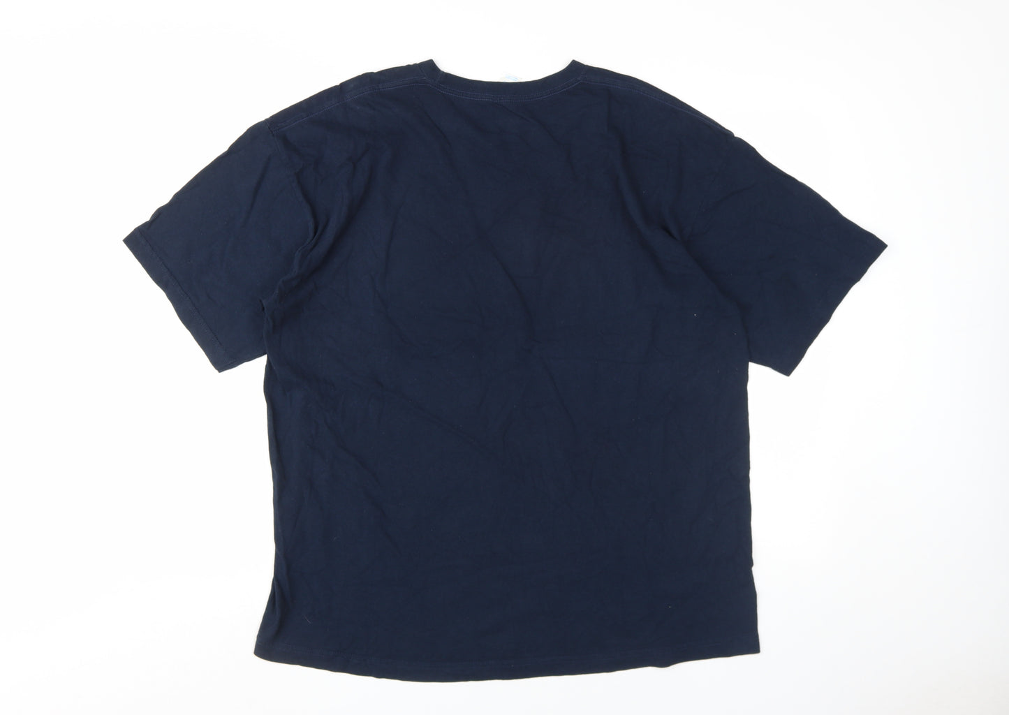 Men's XL Navy Patriotic USA Flag T-Shirt