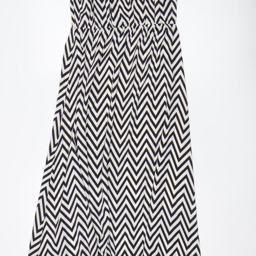 Influence Womens Multicoloured Chevron Maxi Dress