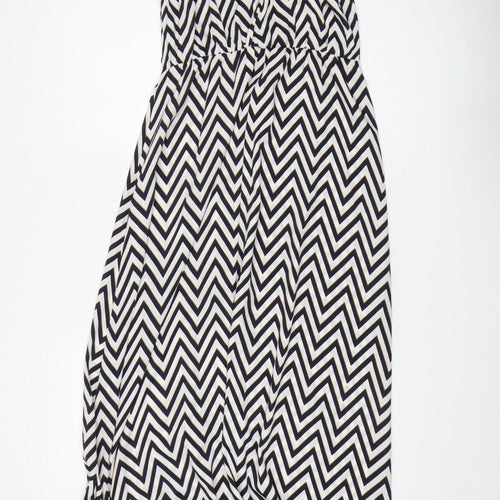 Influence Womens Multicoloured Chevron Maxi Dress