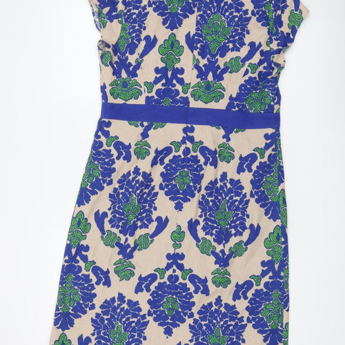 Ro den Women's Floral Shift Dress, Size 10, Multicoloured