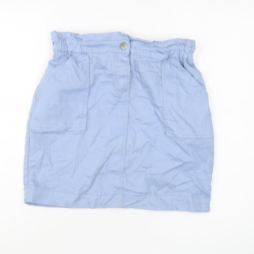 Oliver Bonas Women's Blue Short Skirt Size 10