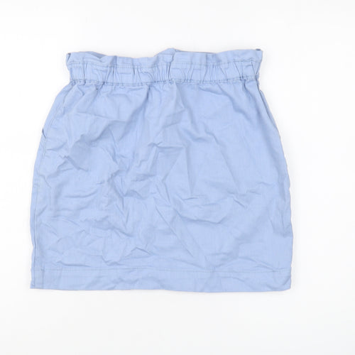 Oliver Bonas Women's Blue Short Skirt Size 10