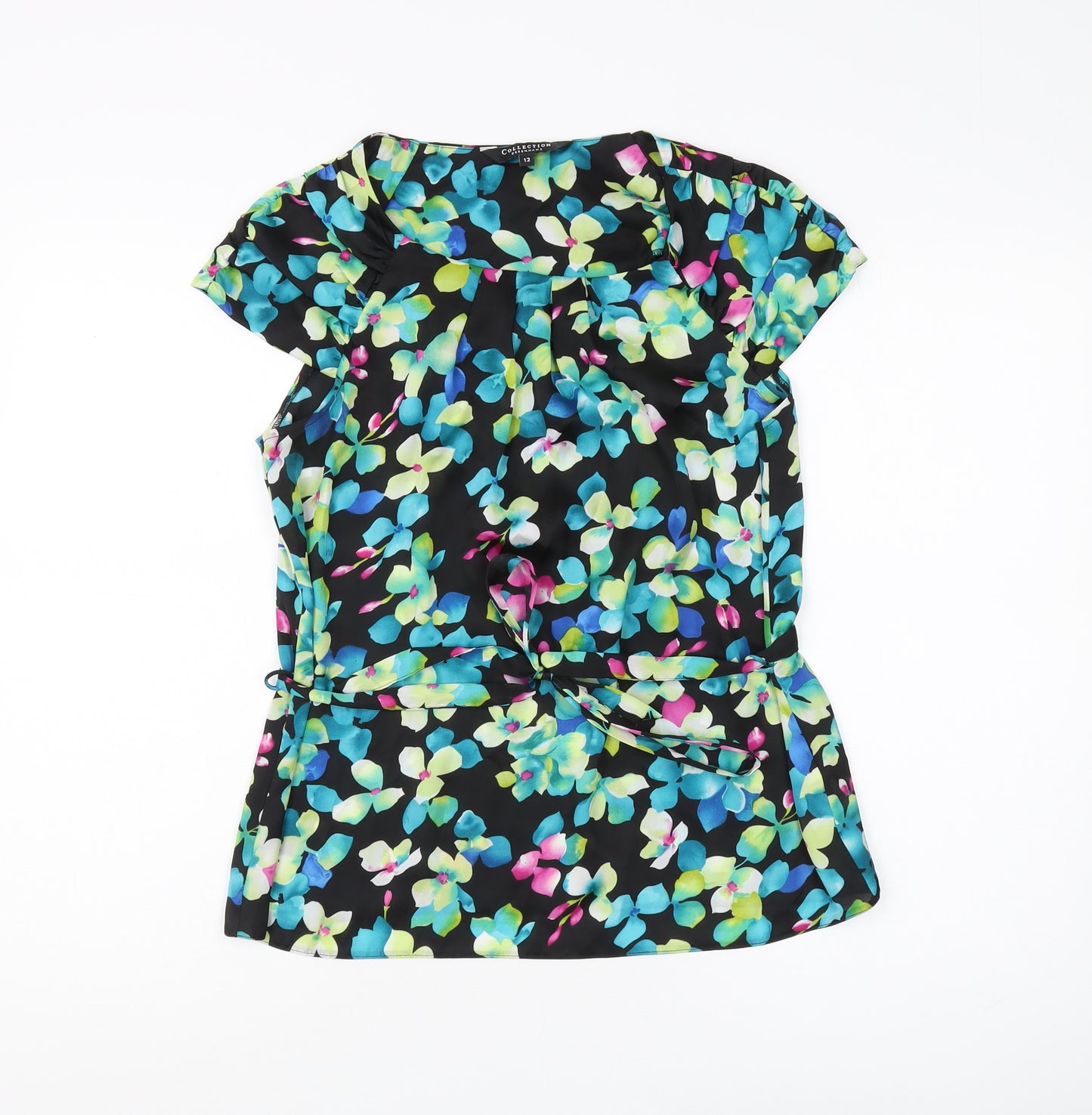 Debenhams Women's Floral Blouse, Size 12, Multicoloured