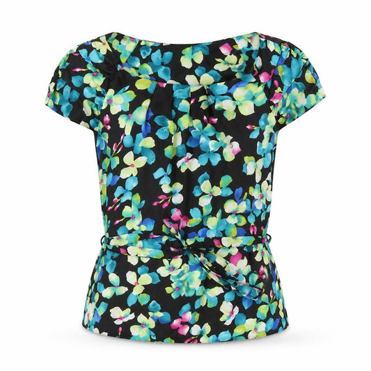 Front view of Debenhams Women's Floral Blouse, size 12, Multicoloured