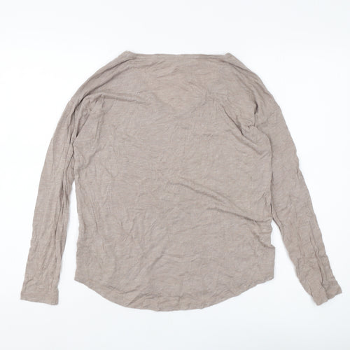 South Coast Women's Beige Long Sleeve Top UK 10