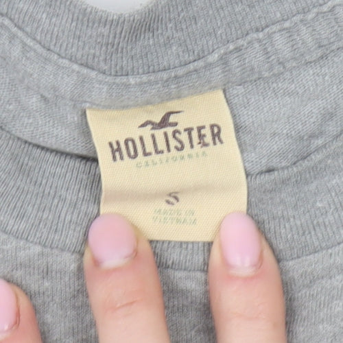 Hollister Men's Grey S T-Shirt