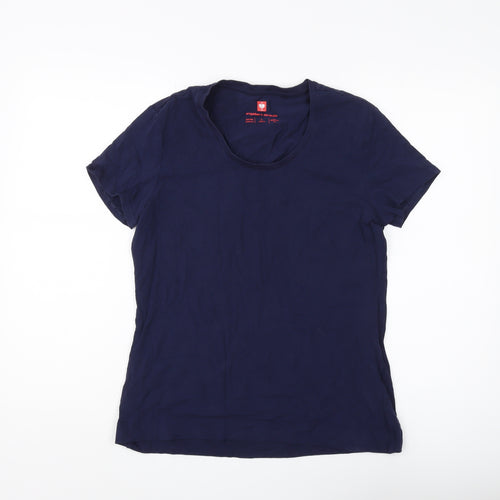 Engelbert Strauss Women's Blue Crew Neck T-Shirt L