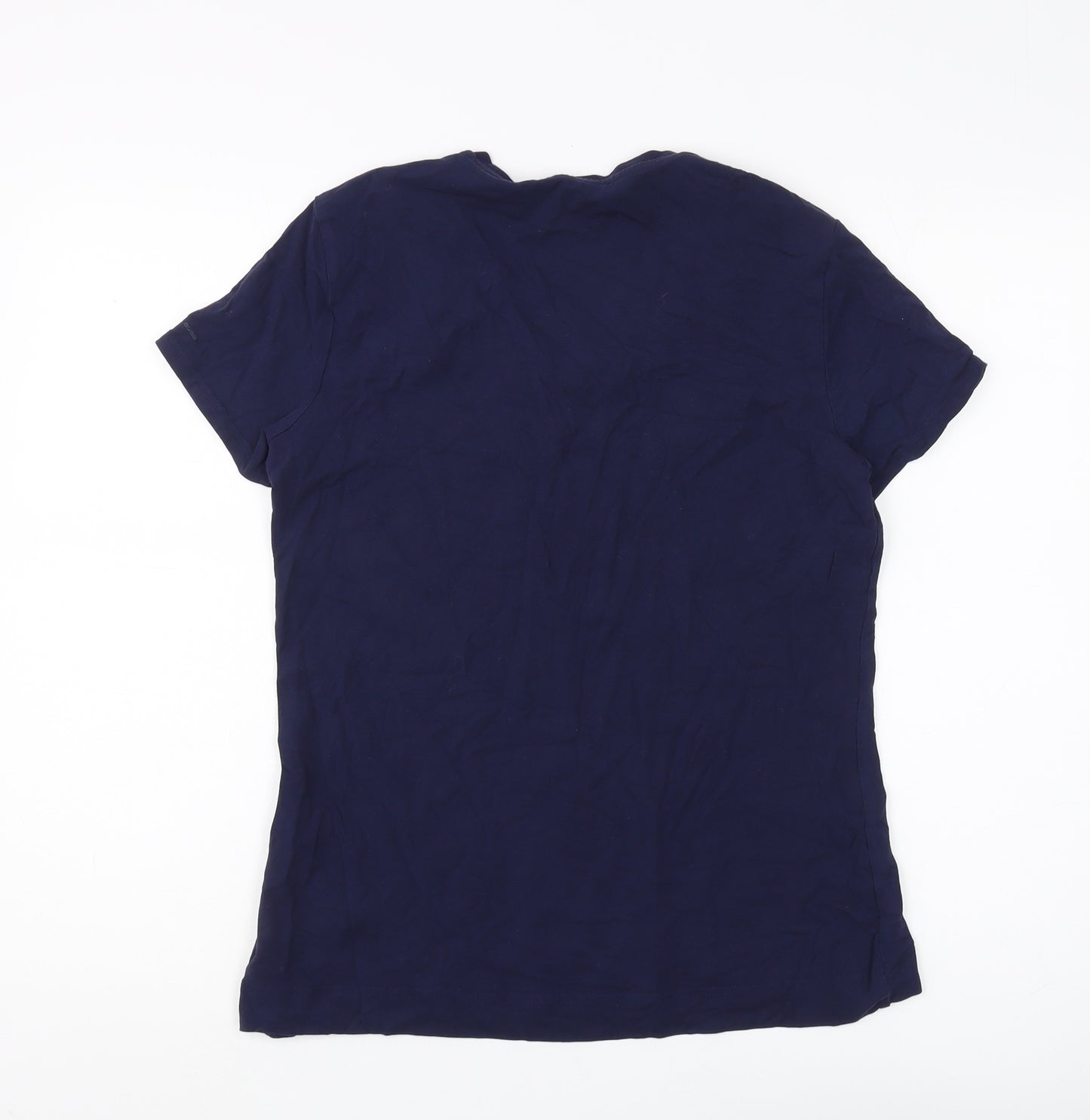 Engelbert Strauss Women's Blue Crew Neck T-Shirt L