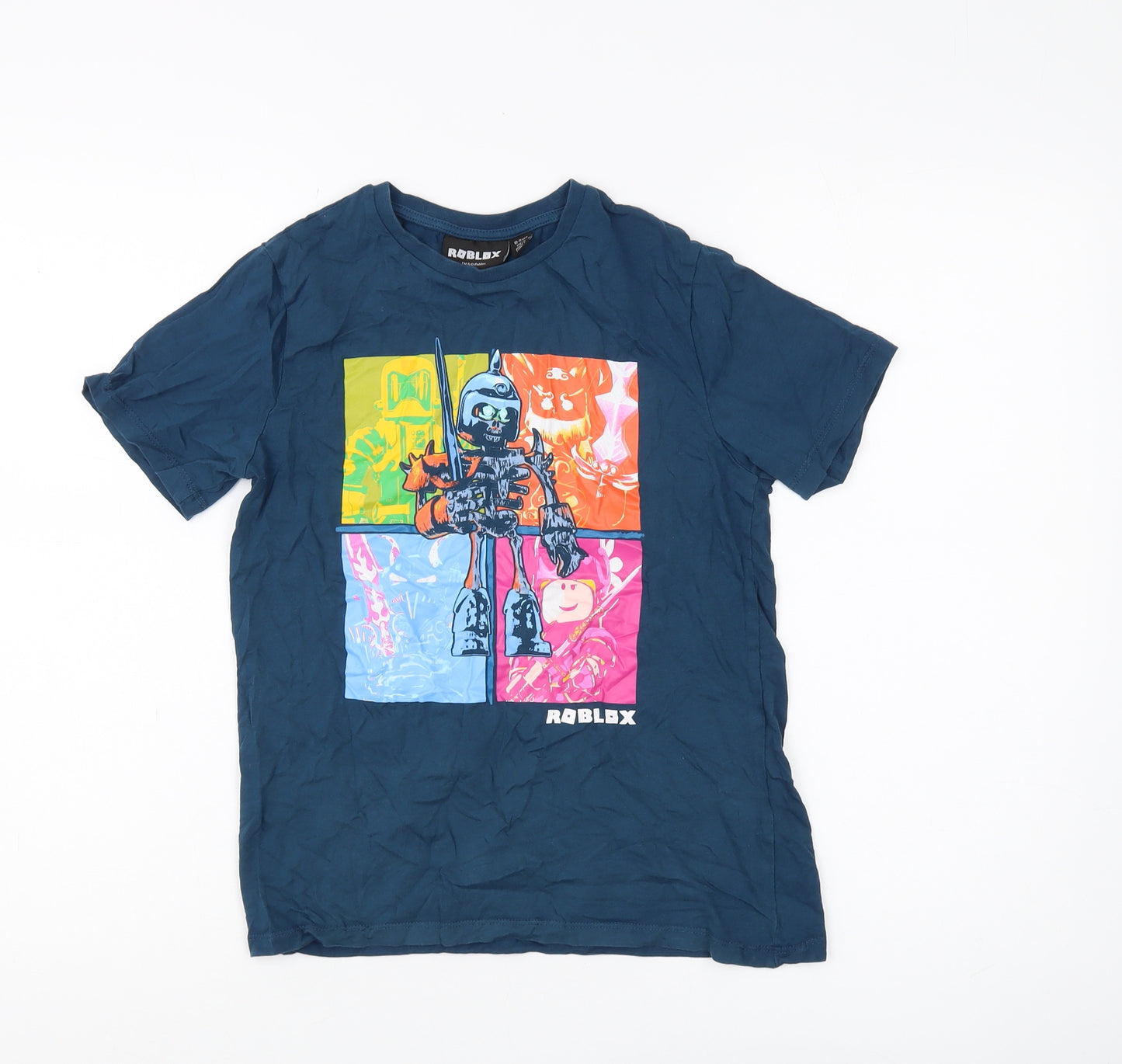 Roblox Boys Blue Graphic T-Shirt 10-11 Years