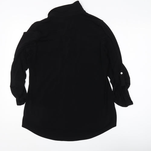 Jones New York Women's Black XL Button-Up Shirt