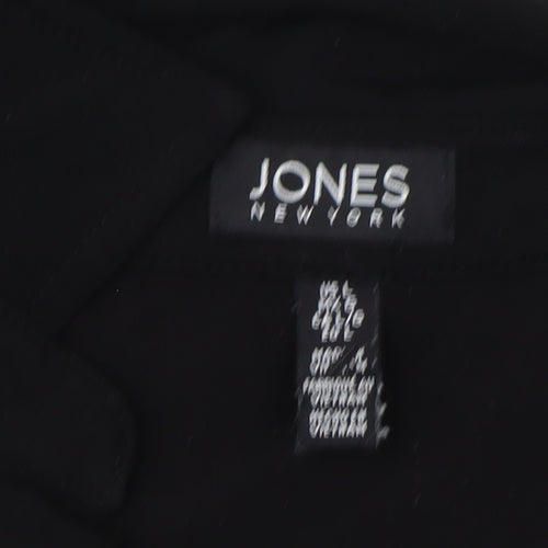 Jones New York Women's Black XL Button-Up Shirt